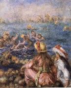 Pierre-Auguste Renoir Baigneuses oil